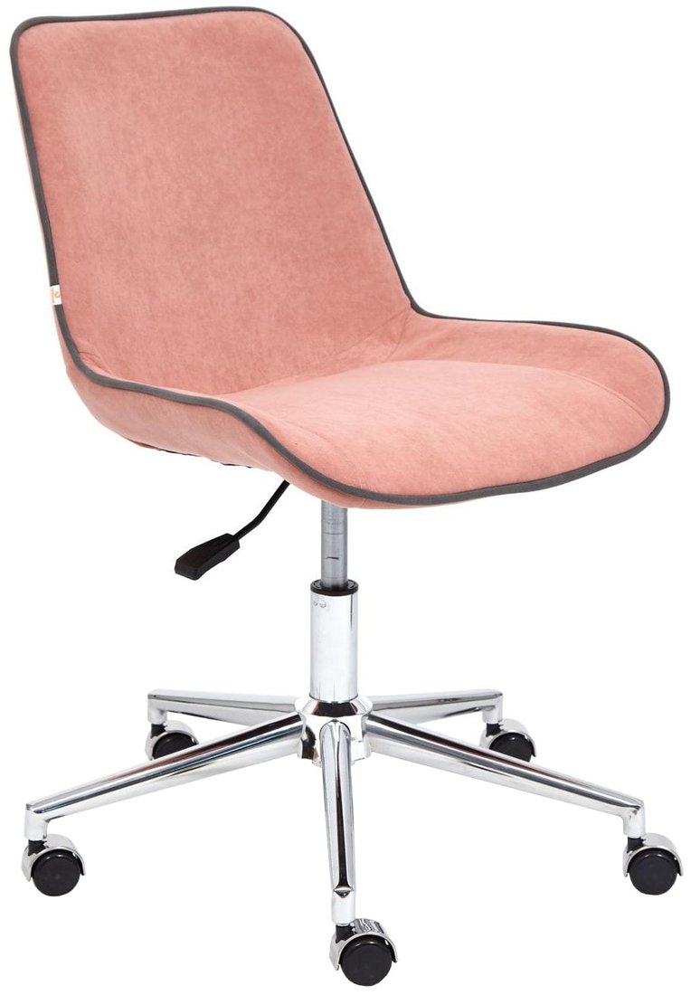 

Офисное кресло TetChair Style (флок, розовый)