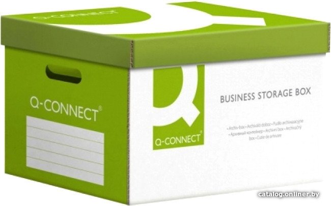 Коробка архивная Q-Connect KF15851 (зеленый)