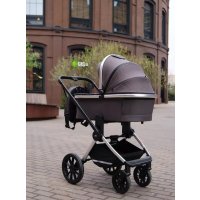 Универсальная коляска Rant MOWbaby Tilda MB064 (2 в 1, графит)