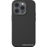 Чехол для телефона Baseus Liquid Silica Gel Case для iPhone 14 Pro Max (черный)