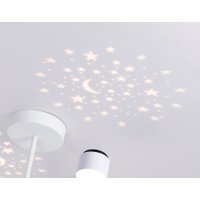 Люстра средней высоты Ambrella light FL51631/4+1 WH