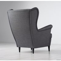 Интерьерное кресло Ikea Страндмон 204.198.84 (шифтебу темно-серый)