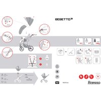 Универсальная коляска BEBETTO Bresso Premium Class (2 в 1, 02)