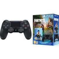 Геймпад Sony DualShock 4 v2 (черный) + ваучер Fortnite