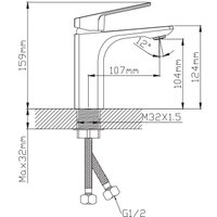 Смеситель Diadonna Д165-10