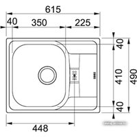 Кухонная мойка Franke Polar PXT 614-60