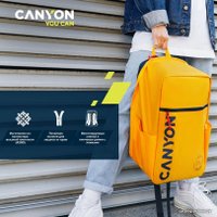 Городской рюкзак Canyon CSZ-02 (желтый/темно-синий)