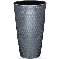 Кашпо Эльфпласт Kerama 583 15.5 л (темно-серый)