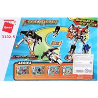 Конструктор Qman Fission Robot 3102-5 Night Mark Warplane