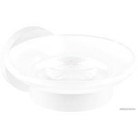 Мыльница Wellsee Finishing Touch 182505000 с держателем (матовый белый)