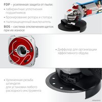 Угловая шлифмашина Зубр Профессионал УШМ-П125-1100 Э