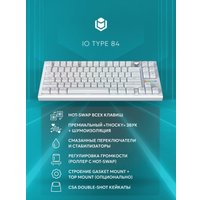 Клавиатура IO by Red Square Type 84 g3ms Sapphire V2 (белый)