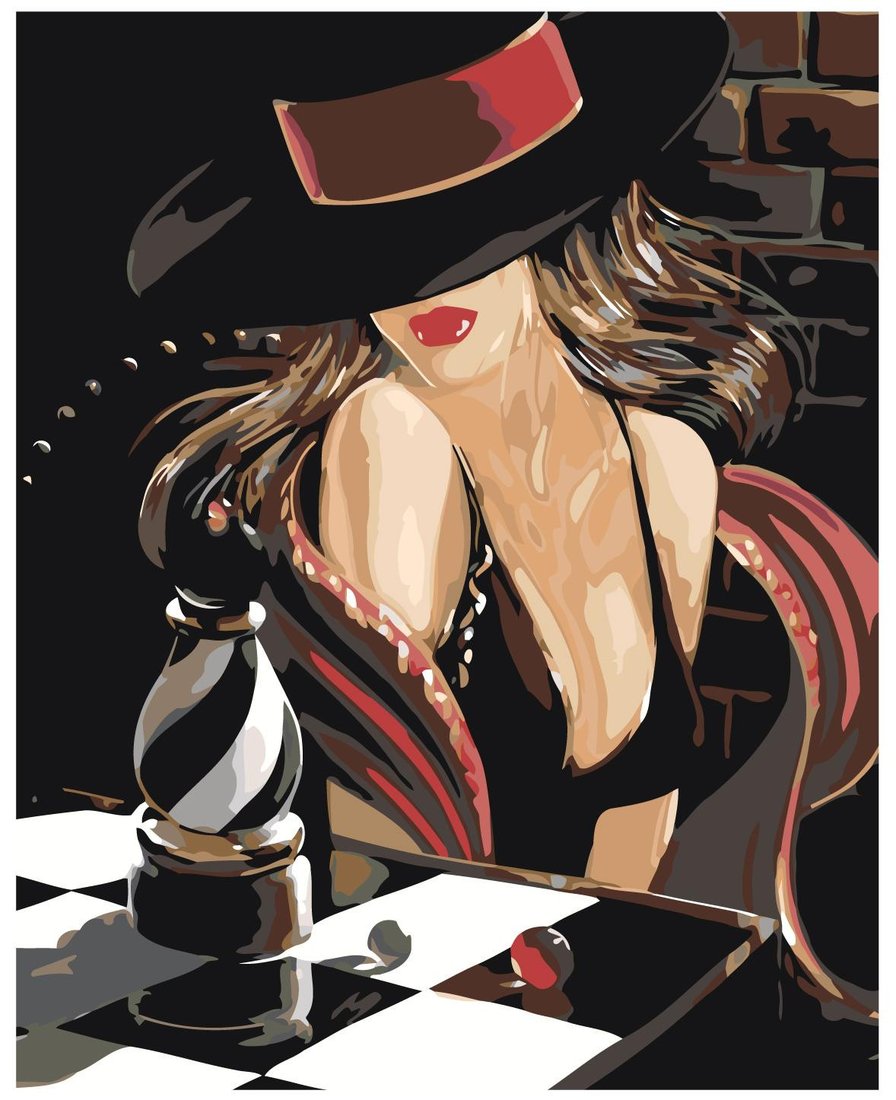 

Картина по номерам SLAVINA Партия в шахматы RO99