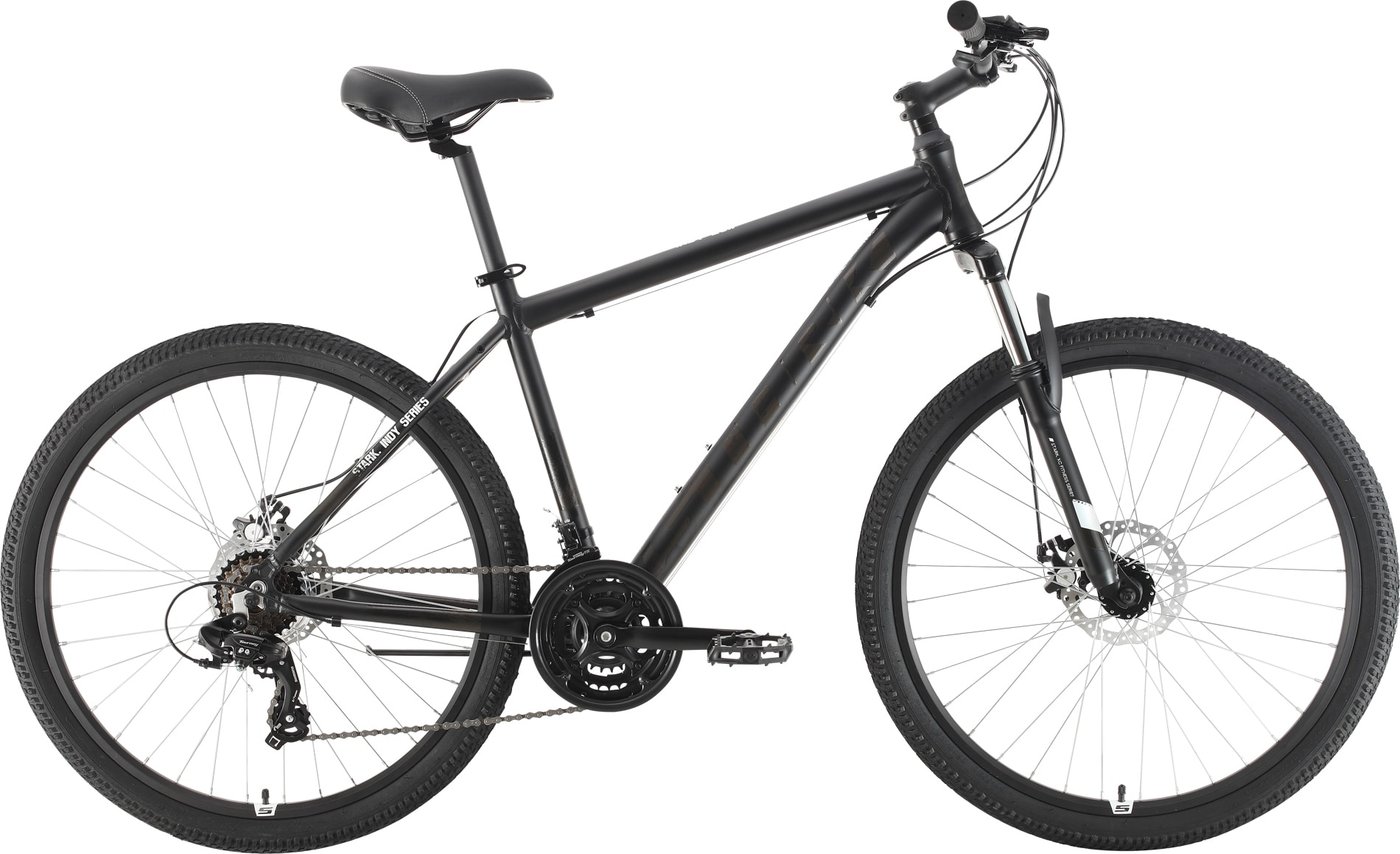 

Велосипед Stark Indy 26.1 D Shimano р.20 2021 (черный)