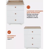 Детский комод Rant Elsa 122 (cloud white)