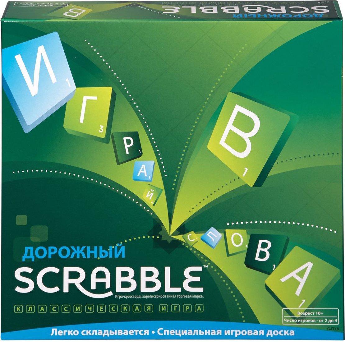 

Настольная игра Mattel Scrabble CJT18 (дорожная версия)