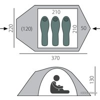 Экспедиционная палатка BTrace Talweg 3+