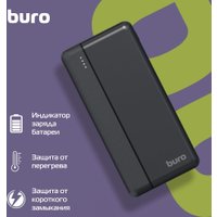 Внешний аккумулятор Buro BP10A 10000mAh (черный)