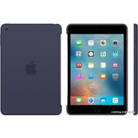 Чехол для планшета Apple Silicone Case for iPad mini 4 (Midnight Blue) [MKLM2ZM/A]