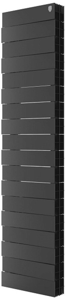 Биметаллический радиатор Royal Thermo PianoForte Tower 300 Noir Sable (18 секций)