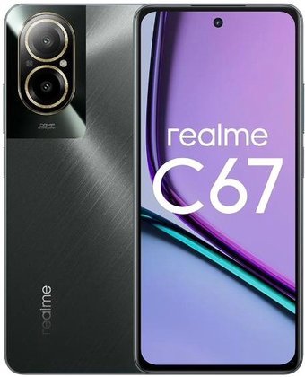 

Телефон Realme C67 8GB/256GB (черный камень)