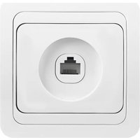 Розетка компьютерная SmartBuy SBE-02w-S1-RJ