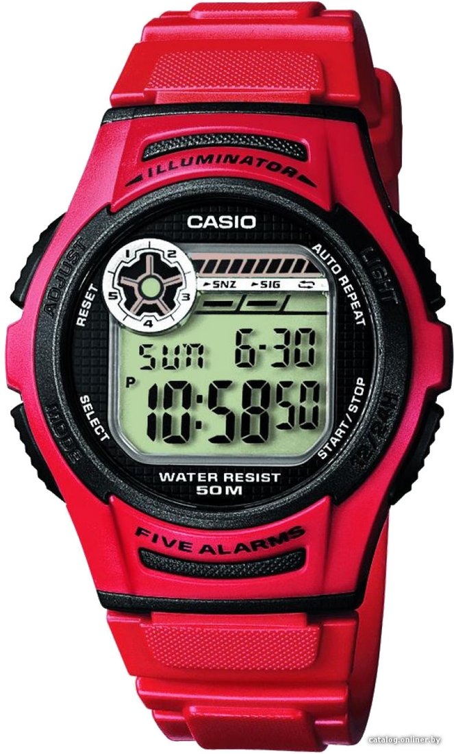 Наручные часы Casio W-213-4A