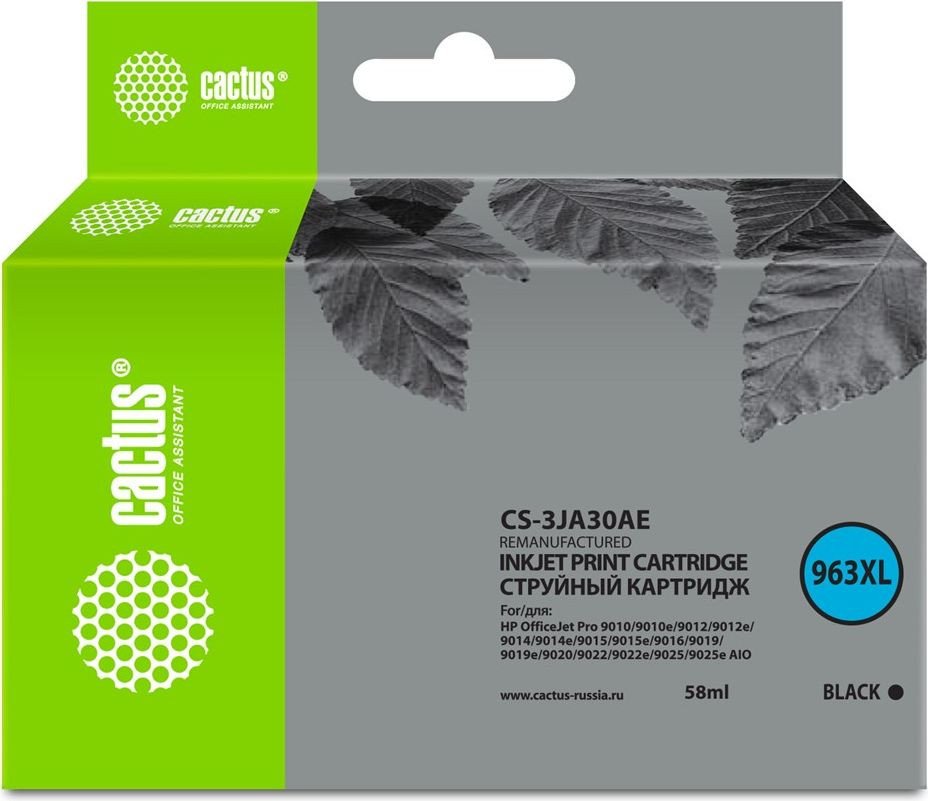 

Картридж CACTUS CS-3JA30AE (аналог HP 3JA30AE)