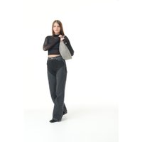 Женская сумка MT.style Hobo Velour (серый)