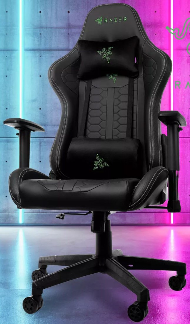 

Игровое (геймерское) кресло Jiqiao Razer G3037A-BP (черный)