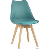 Стул Stool Group Frankfurt New Y863 (серо-зеленый/деревянные ножки)