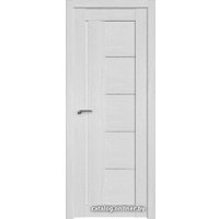 Межкомнатная дверь ProfilDoors 2.10XN L 80x200 (монблан, стекло дождь белый)