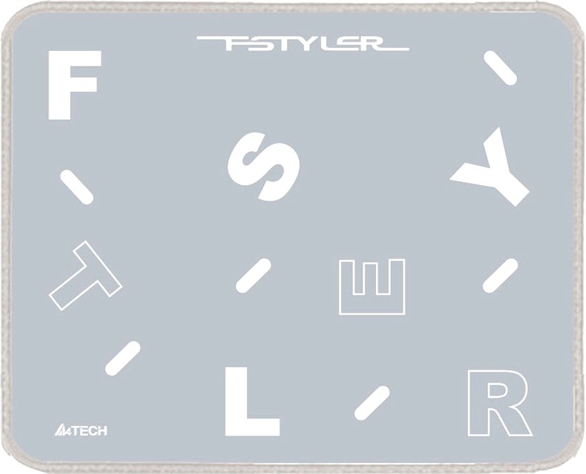 

Коврик для мыши A4Tech FStyler FP25 (серебристый)