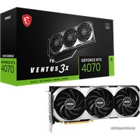 Видеокарта MSI GeForce RTX 4070 Ventus 3X 12G