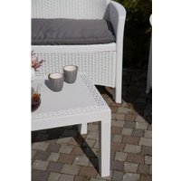 Набор садовой мебели Ipae Progarden JUN06CBI (белый)