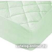 Защитный наматрасник Vegas Protect Cotton S1 120x195 (фисташковый)