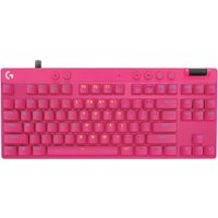 Клавиатура Logitech G Pro X TKL Rapid 920-013255 (розовый, нет кириллицы)