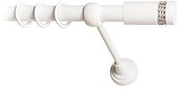 

Карниз для штор Lm Decor Имидж 116 1р гладкий 25мм (белый глянец, 3.6м)