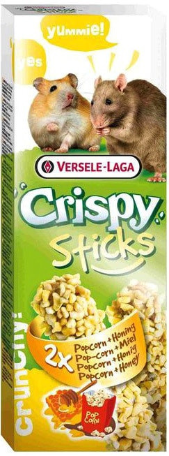 

Лакомство для грызунов Versele Laga Crispy Sticks попкорн и мед 100 г