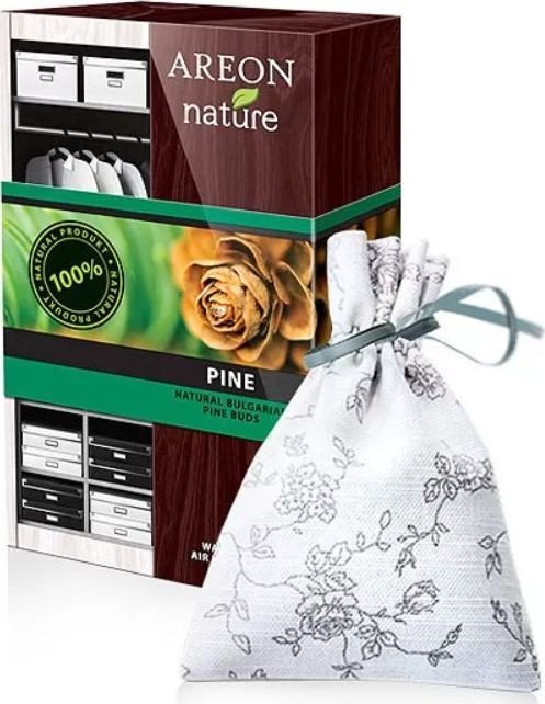 Ароматизатор Areon Nature Premium мешочек в коробке Pine (84 г)