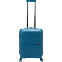 Чемодан-спиннер Torber Nevo T2207S (синий)