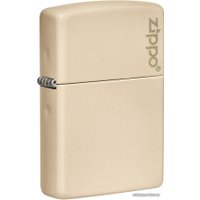 Зажигалка Zippo Classic Flat Sand Zippo Logo 49453ZL