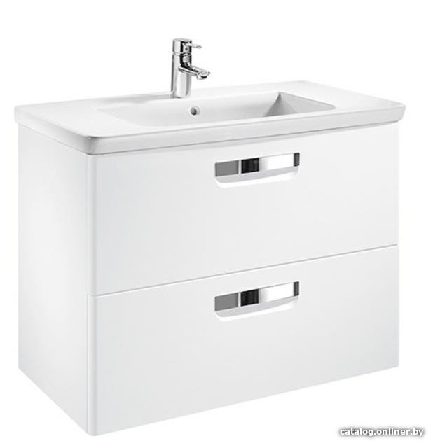 Roca Тумба с умывальником The Gap 80 ZRU9302732 + A327470000