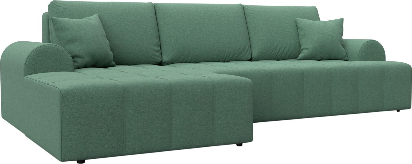 

Угловой диван Лига диванов Лига-080 угол левый 134744L (рогожка Амур 11 зеленый)