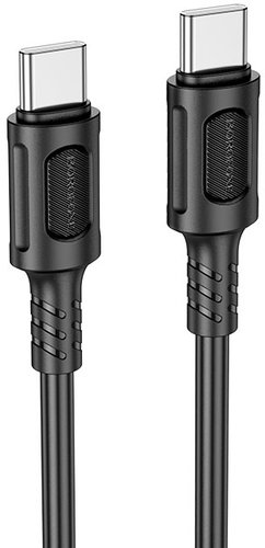 Кабель Borofone BX111 USB Type-C - USB Type-C (1 м, черный)