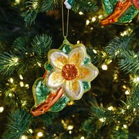 Елочная игрушка Kurt S. Adler Christmas 2025 Цветок ZCI25222 в Солигорске