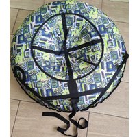 Тюбинг Emi Filini Design Lux 120 см (зеленый/граффити)