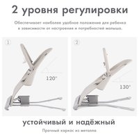 Шезлонг Nuovita Pulito PL2 (бежевый)