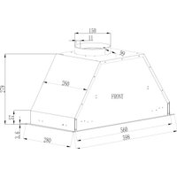 Кухонная вытяжка Schtoff GTC L 60 (черный)