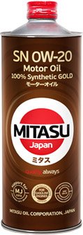 

Моторное масло Mitasu MJ-102 0W-20 1л
